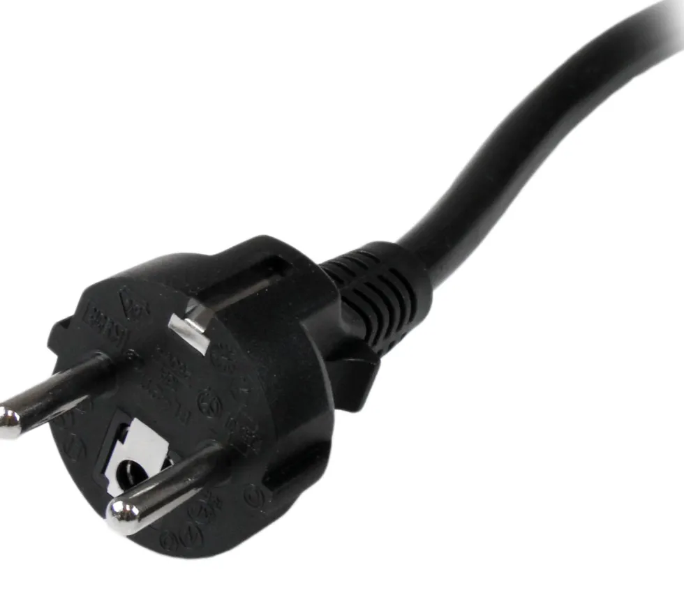 StarTech.com 2 m nätsladd för dator, 16AWG, EU Schuko till C19,