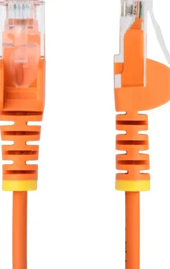 StarTech.com 3m Orange Slim CAT6 Ethernet Cable, Snagless,