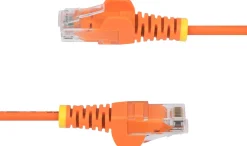 StarTech.com 5m Orange Slim CAT6 Ethernet Cable, Snagless,
