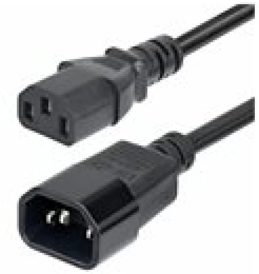 StarTech.com 4.5m Power Extension Cord, C14 to C13, 15A 250V,