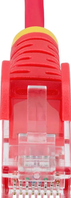 StarTech.com 2m Red Slim CAT6 Ethernet Cable, Snagless, 28AWG,