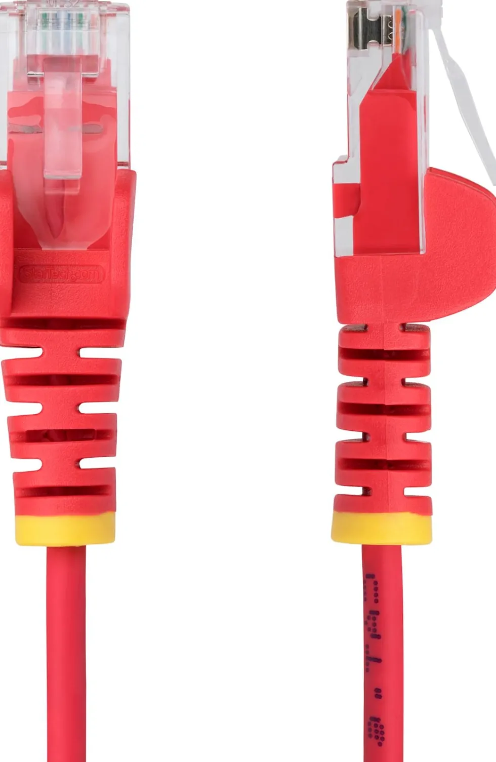 StarTech.com 2m Red Slim CAT6 Ethernet Cable, Snagless, 28AWG,