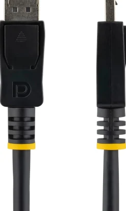 StarTech.com 0.5m Short DisplayPort 1.2 Cable with Latches