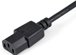 StarTech.com 1 m strömförlängningskabel, C14 till C13, 10 A
