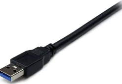 StarTech.com 2 m svart SuperSpeed USB 3.0-förlängningskabel A