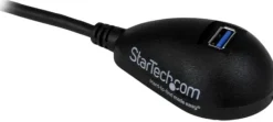 StarTech.com 1,5 m svart SuperSpeed USB 3.0-förlängningskabel