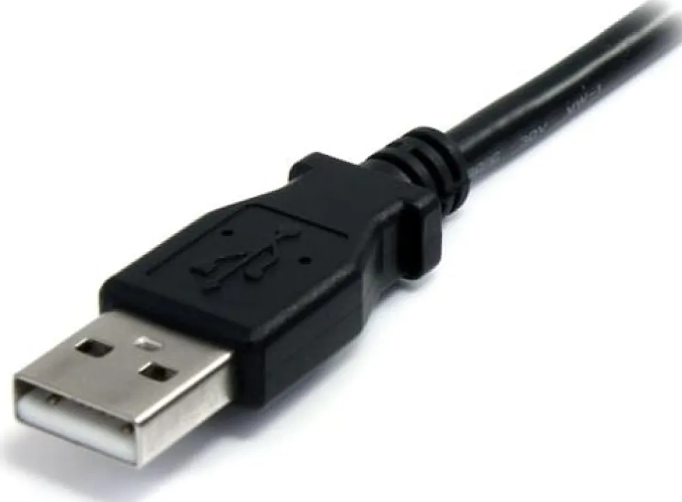 StarTech.com 3 m svart USB 2.0-förlängningskabel A till A M/F