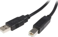 StarTech.com 3 m USB 2.0 A- till B-kabel - M/M - USB-kabel - USB