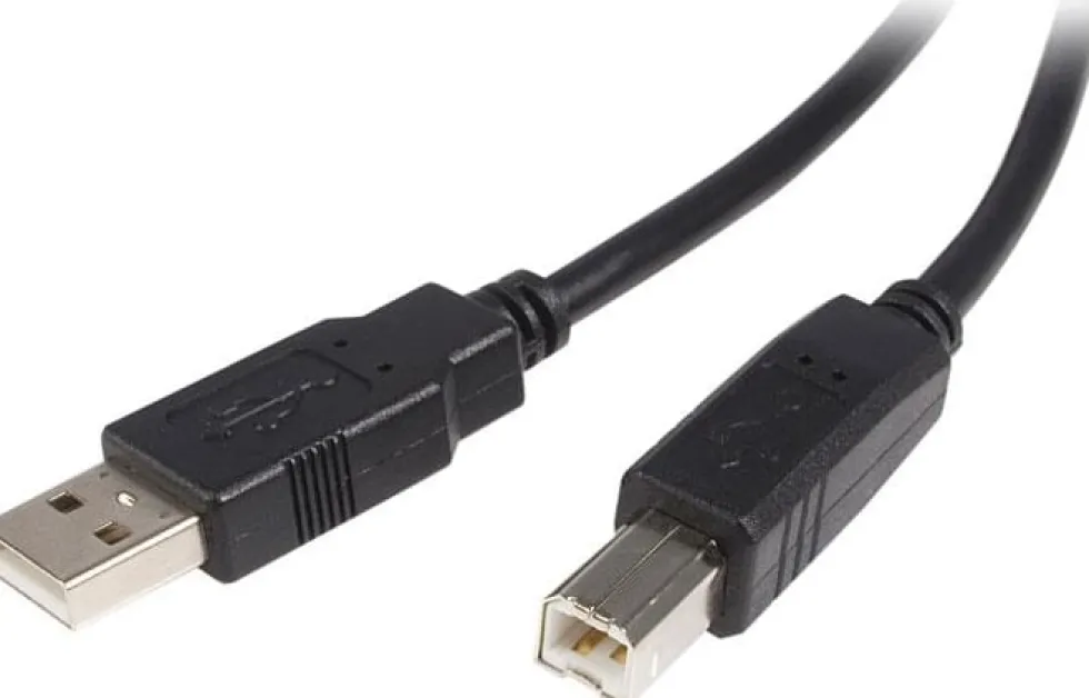 StarTech.com 0,5 m USB 2.0 A- till B-kabel - M/M - USB-kabel