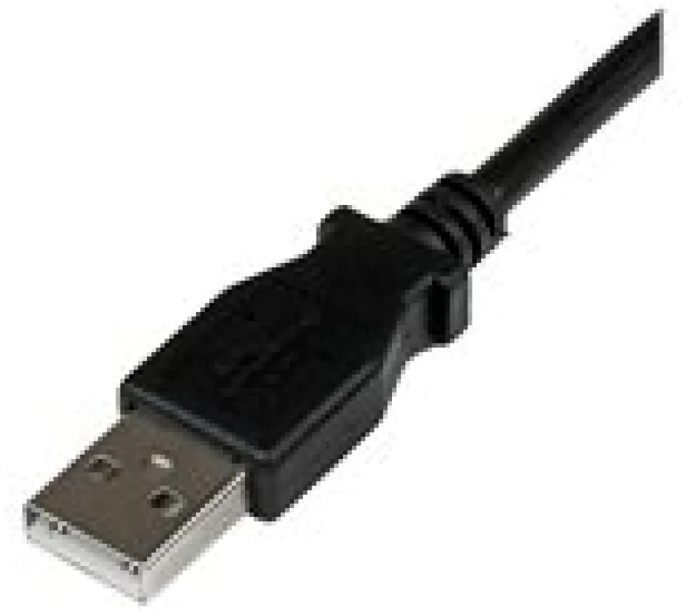 StarTech.com 2m USB 2.0 A to Right Angle B Cable Cord - 2 m USB