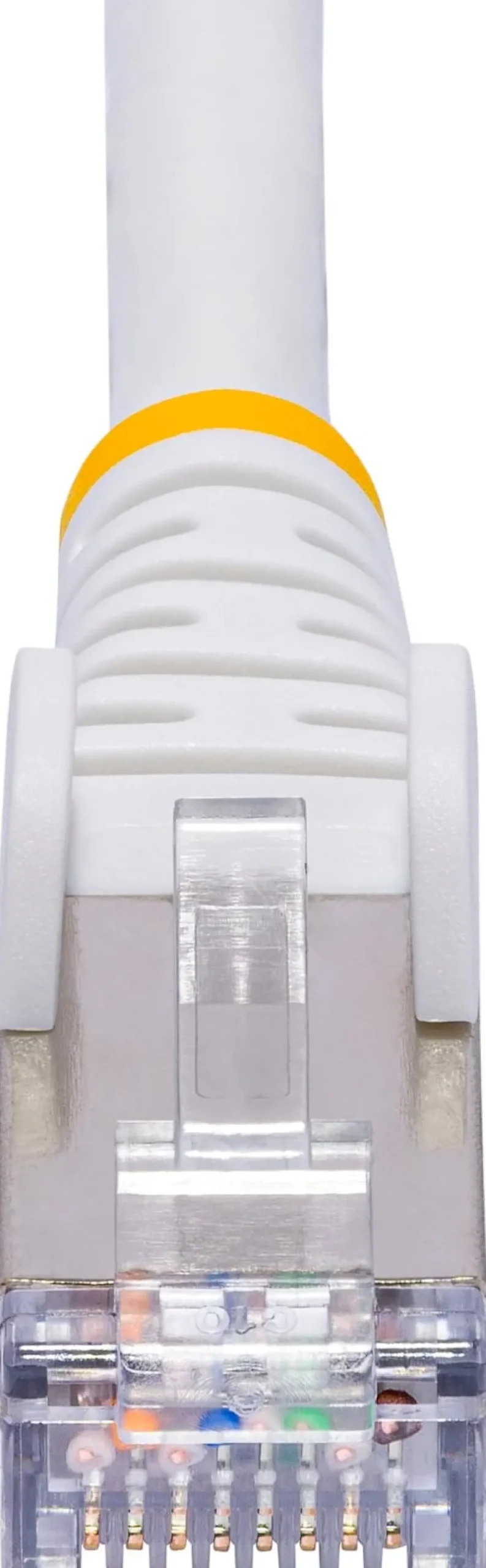 StarTech.com 10m White CAT8 Ethernet Cable, Snagless, S/FTP,