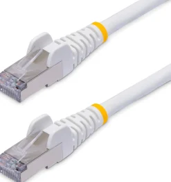 StarTech.com 10m White CAT8 Ethernet Cable, Snagless, S/FTP,