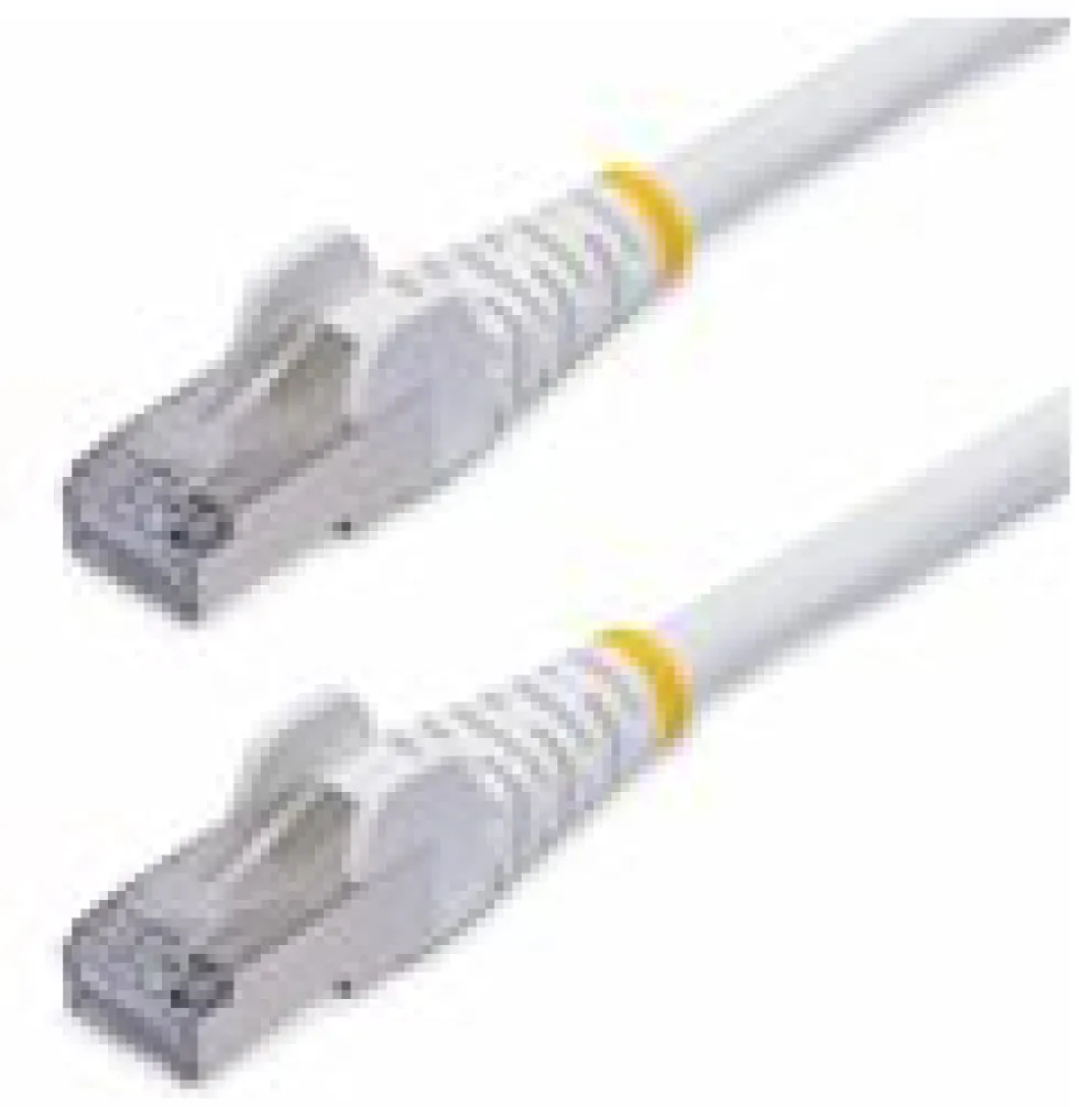 StarTech.com 2m White CAT8 Ethernet Cable, Snagless, S/FTP,