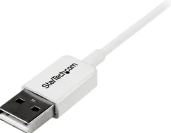 StarTech.com 2m White Micro USB Cable Cord - A to Micro B