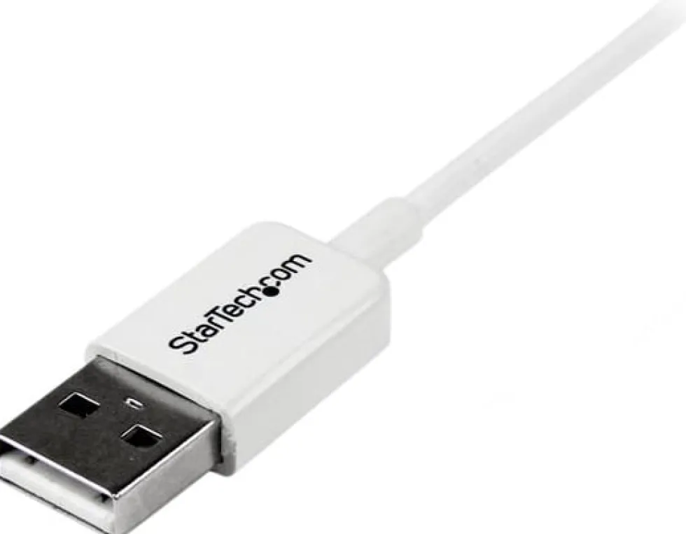 StarTech.com 0.5m White Micro USB Cable Cord - A to Micro B