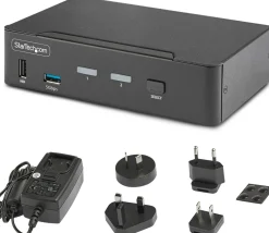 StarTech.com 2-Port DisplayPort KVM Switch, 8K 60Hz / 4K 144Hz,