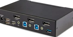 StarTech.com 2-Port DisplayPort KVM Switch, 8K 60Hz / 4K 144Hz,