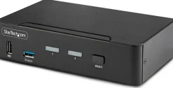 StarTech.com 2-Port DisplayPort KVM Switch, 8K 60Hz / 4K 144Hz,