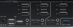 StarTech.com 2-Port Dual-Monitor DisplayPort KVM Switch, 8K 60Hz