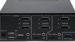 StarTech.com 2-Port Dual-Monitor DisplayPort KVM Switch, 8K 60Hz