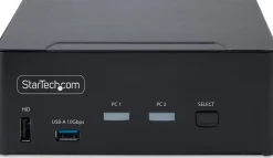 StarTech.com 2-Port Dual-Monitor DisplayPort KVM Switch, 8K 60Hz