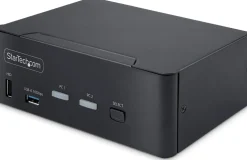 StarTech.com 2-Port Dual-Monitor DisplayPort KVM Switch, 8K 60Hz