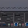 StarTech.com 2-Port Dual-Monitor DisplayPort en HDMI KVM Switch,