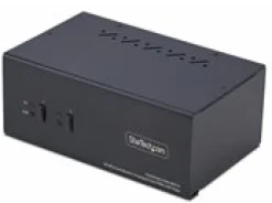 StarTech.com 2-Port Dual-Monitor DisplayPort en HDMI KVM Switch,