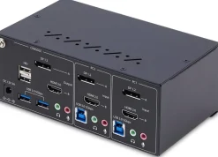 StarTech.com 2-Port Dual-Monitor DisplayPort en HDMI KVM Switch,