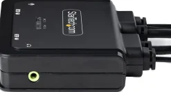 StarTech.com 2-Port Hybrid USB-C HDMI Cable KVM Switch, 4K 60Hz,