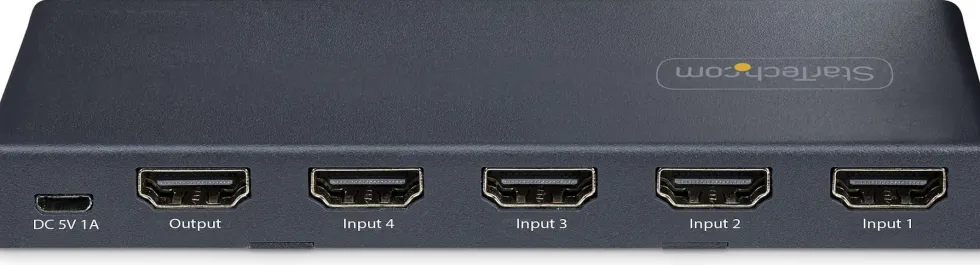StarTech.com 4-Port 8K HDMI Switch, HDMI 2.1 Switcher 4K 120Hz
