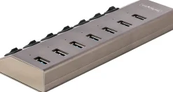 StarTech.com 7-Port Self-Powered USB-C Hub with Individual