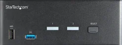 StarTech.com 2-ports HDMI KVM-switch för dubbla skärmar - 4K
