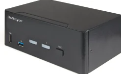 StarTech.com 2-ports HDMI KVM-switch för dubbla skärmar - 4K