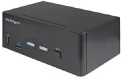 StarTech.com 2-ports HDMI KVM-switch för dubbla skärmar - 4K