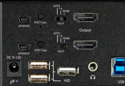 StarTech.com 2-ports HDMI KVM-switch för dubbla skärmar - 4K