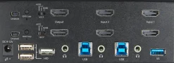 StarTech.com 2-ports HDMI KVM-switch för dubbla skärmar - 4K