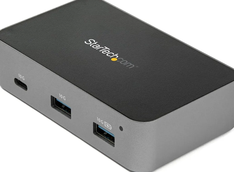 StarTech.com 4-Port USB-C hubb 10 Gbit/s - 3x USB-A & 1x USB-C