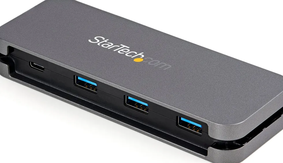 StarTech.com 4-port USB C-hubb - 3x USB-A/1x USB-C - 5 Gbps USB