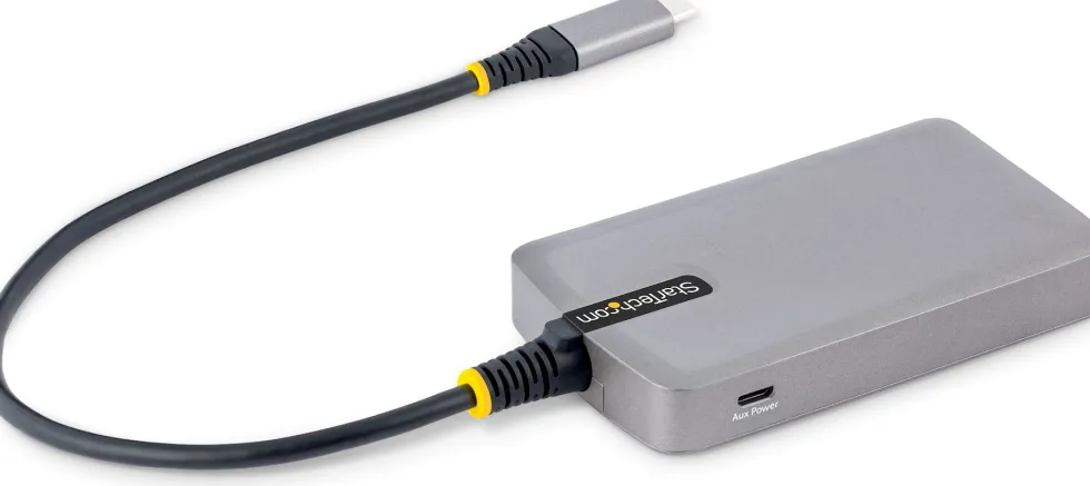 StarTech.com 4-Port USB-C Hub, USB 3.0 5Gbps, Bus Powered, USB