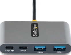 StarTech.com 4-Port USB-C Hub with 100W Power Delivery