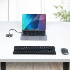 StarTech.com 3-Port USB-C Hub with Ethernet, 3x USB-A Ports,