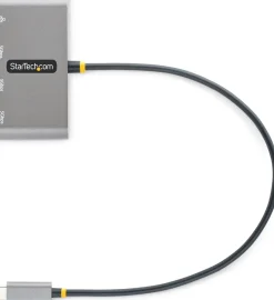 StarTech.com 3-Port USB-C Hub with Ethernet, 3x USB-A Ports,
