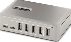 StarTech.com 10-Port USB-C Hub, 8x USB-A + 2x USB-C,