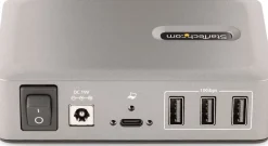 StarTech.com 10-Port USB-C Hub, 8x USB-A + 2x USB-C,