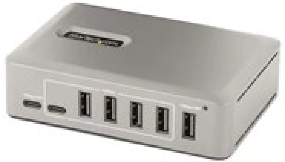StarTech.com 10-Port USB-C Hub, 8x USB-A + 2x USB-C,