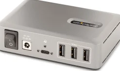 StarTech.com 10-Port USB-C Hub, 8x USB-A + 2x USB-C,