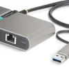 StarTech.com 2-Port USB-C/USB-A Hub with GbE and RS232 Serial,