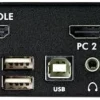 StarTech.com 2 Port USB HDMI KVM Switch with Audio and USB 2.0