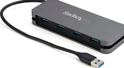 StarTech.com 4 Port USB 3.0 Hub, 4x USB-A, 5Gbps Laptop/Desktop